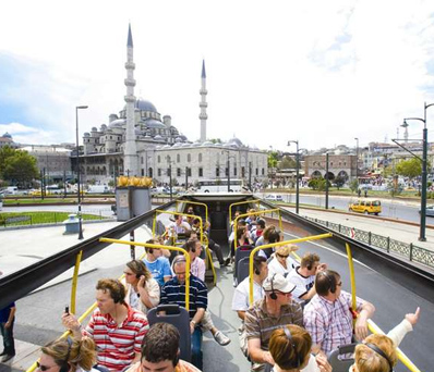 Istanbul bus tour